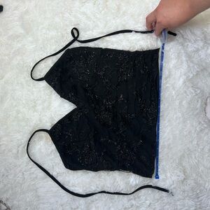 Elegant Black Lace Bralette